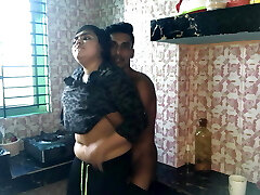 Home Alone Step Stepbro Sister Kitchen Romantic Fuck