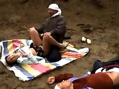 Outdoor Blowjob with Exhibitionist Couple Heads Hardcore