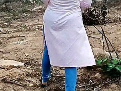 Risky Quick Public Sex in jungle with enormous tits girlfriend