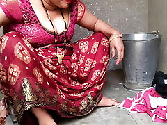 Desi sumptuous indian aunty fucked by her stepson in saari