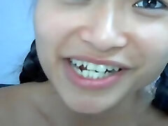 Unsightly white fellow-friend booty bonks and cums on bewitching Oriental sweetheart