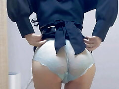 Korean Mistress femdom facesitting tattoo slave.
