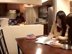 A lucky guy boinks a whole Japanese family