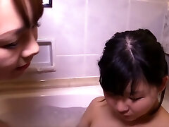 Amazing Japanese girl in Fabulous Shower, Nipples JAV tweak