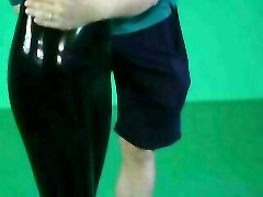 spandex fetish slave girl Masturbation