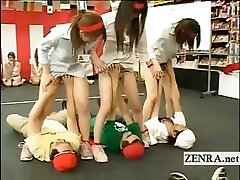 Japan employees play bizarre bizarre group oral sex game