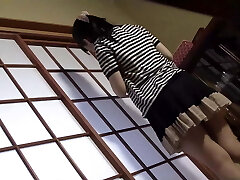 A Elementary Wife who Lives in the Countryside Goes Loopy and Fucked by Her Subordinate's Erect Trouser Snake... Sakine