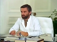 French tramp having fun with her sex slave in a gangbang