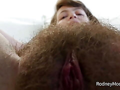 Extra Nice Hairy Girl Vintage Dildo