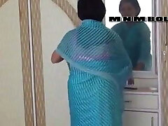 Desi Softcore Aunty Boobs In Bathroom