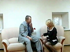 Pantyhose stuffed in pantyhosed labia and fuck