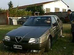 Vintage French porn zeigt hot ffm flotter Dreier-sex