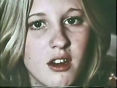 Vintage porno compilation with skinny brunette and teen blondie
