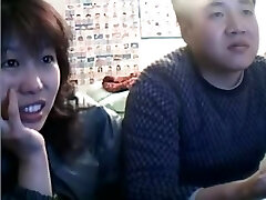 Chinese Couple Lovemaking Life before Cam