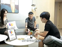 Reserved Asian Wife Tears Up Big Cock Boss To Secure Husband's Promotion