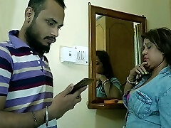 Indian Wife Fucking Infront Of Her Spouse!! Hindi Threesome Sex