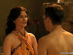 Getting His Softcore Oil Massage