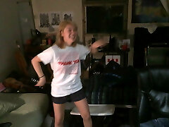 Peach Asian Nymph Cheesy Dance