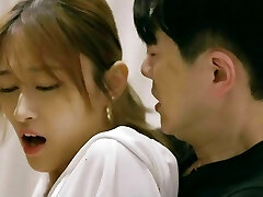 BDSM sex with a skinny hot Japanese diminutive girl fuck her tight pussy and cum on her hot body
