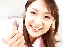 Asian nurse sucks hot cock part6