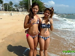 TukTukPatrol Cum Bathroom On Slutty Asian Beach Friends