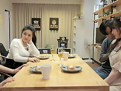 Steaming Foursome Hump! Asian Couples Swap! No Condom, Creampie - Asian amateur