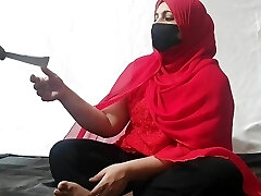 Pakistani Thurki Boss Plumbed Hijabi Secretary 