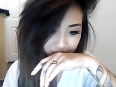 Korean girl web cam show