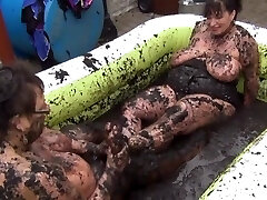 Kim & Honey Mud Wrestling Pt2 - TacAmateurs