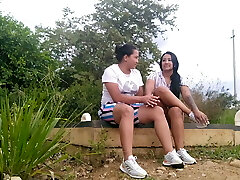 giving us enjoy in the park