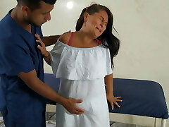 I visit the gynecologist and he does a cooch test