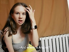My stepbrother won a journey to Angola, and I won a tour to his dick. Anna Bali
