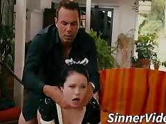 Indian Maid Cooking Chicken In Kitchen Gets Penetrated By Building boss's Son xlx