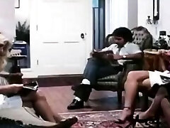 Ron uses the break to undress the chicks