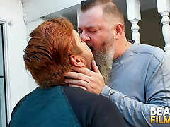 BEARFILMS Good-sized Bear Tony Marks Sucked By Gay Alezgi Cage 