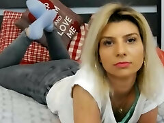 FelinaSweet Blue Socks in Live Fucky-fucky