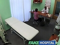 FakeHospital Patient wants advice on dildo stuck inside her labia