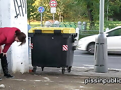 Look at the bizarre spots to urinate these girls found