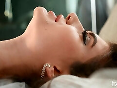 Angelic bride Stefany Kyler cheats with the finest stud before wedding