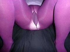 diapered in tights