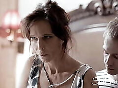 They Take Turns And Fuck Financially Disabled Stepmom