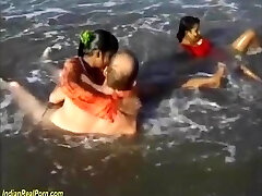indian fuck-fest orgy on the beach