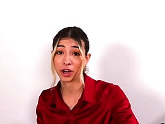 CFNM office femina pegs victim with strapon