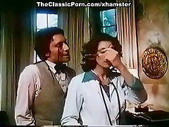 Kay Parker, John Leslie in vintage hardcore pinch with great sex