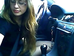 Making horny broke fellows jealous masturbating in my fancy car