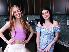FFM threesome with handsome Explicit Kait & Katerina Deville
