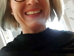 Julie's public bdsm run at work