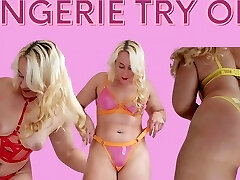 Sexy Lingerie Try On Haul &ndash; Michellexm