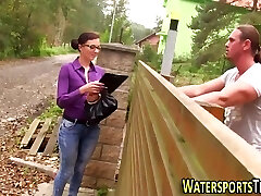 Fetish bi-otches piss shower