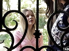 Lost teen Coco Lovecock having lesbian fuckfest with pastors wife Silvia Saige